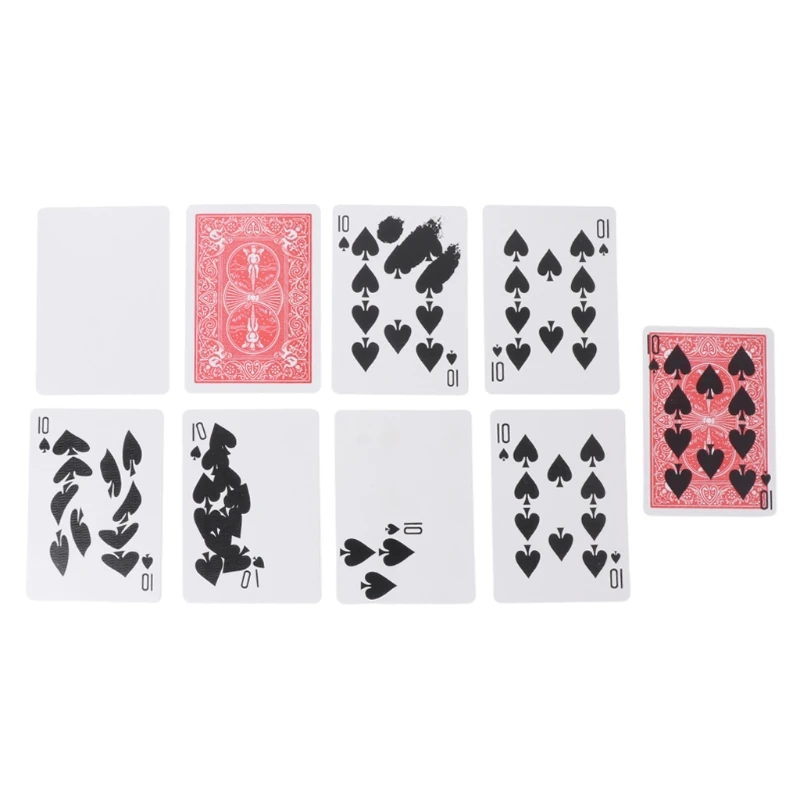 Tarjetas de impresi&oacute;n r&aacute;pida, accesorios de trucos de magia, escenario, magia, nuevo-0