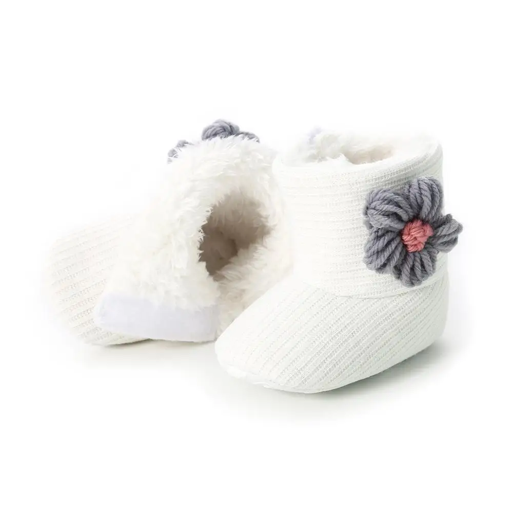 Симпатичные осенне зимние ботинки для младенцев маленьких девочек и мальчиков с