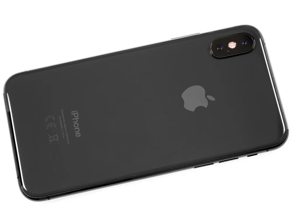 Разблокированный смартфон Apple iPhone XS 5,8 дюйма с функцией распознавания лица и NFC ПЗУ 64 Гб/256 ГБ с шестиядерным процессором Apple Pay