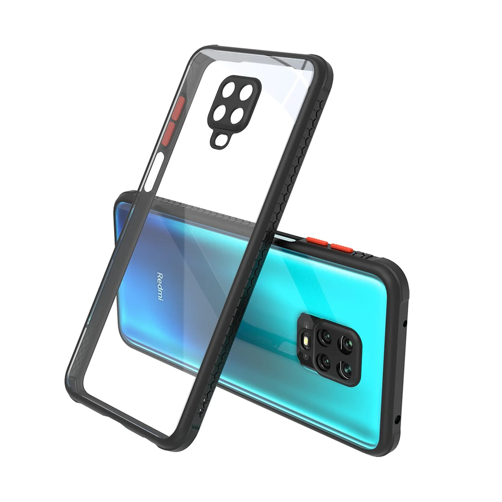 

capa airbag case for xiaomi mi redmi 9a note 9 10 8 pro max 9s redmi9 soft clear anti-shock covers xiomi redmi9 phone cases
