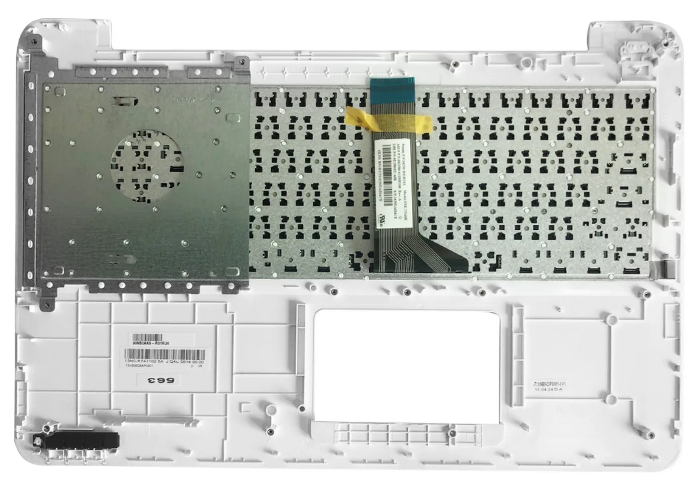 Новинка чехол yuebesmehng для ASUS X555 K555 A555 K555L W519L Y583L R556 с русской клавиатурой белый