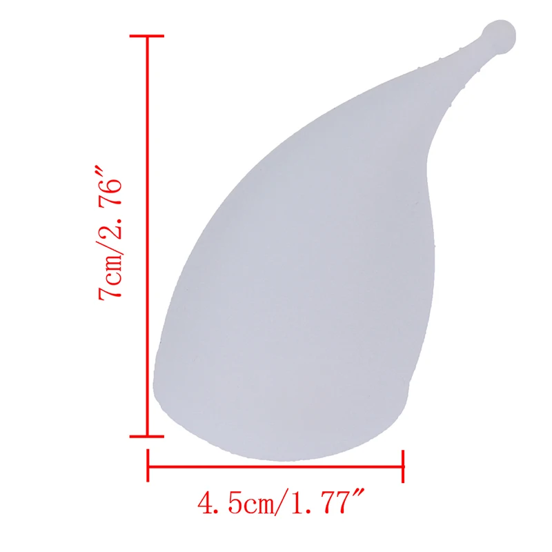 WTL Lady Medical Grade Silicone Menstrual Cup Feminine Hygiene Menstrual Period Cup - Color: WTL
