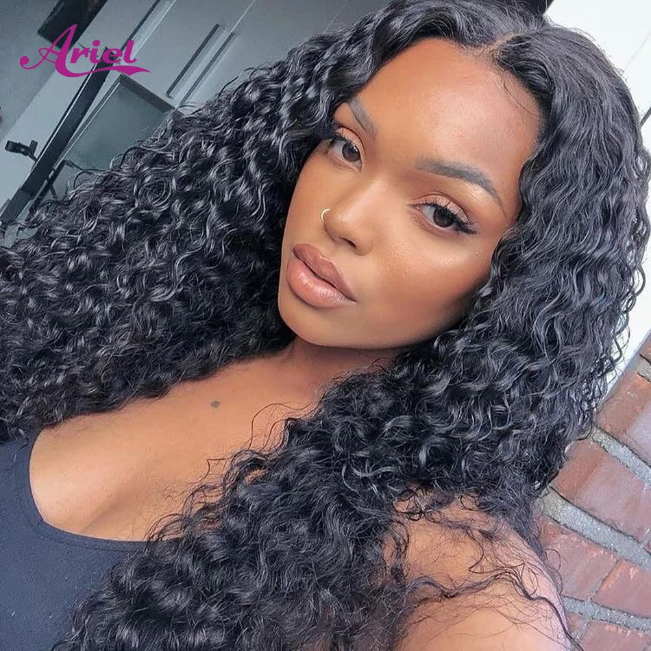 

kinky Curly 4x4 Lace Closure Free Part 100% Indian Human Hair Closure For Black Woman Remy Hair Natural Color Transparent Lace
