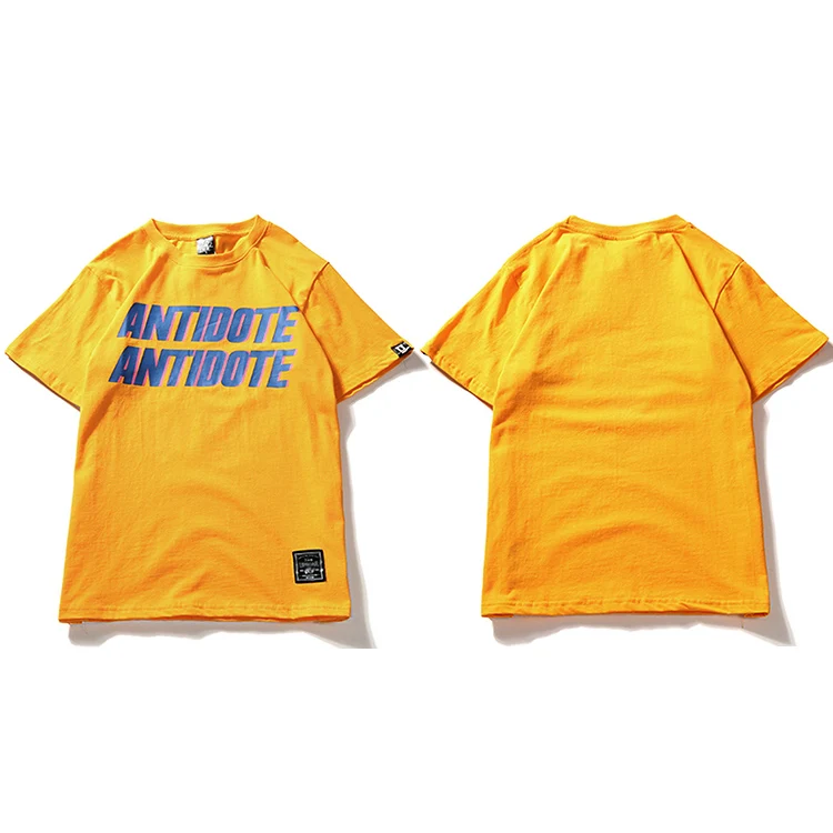 

Men T-Shirt Hip Hop Antidote Travis Scott Rapper America Hiphop T Shirt Harajuku Tshirt Streetwear Summer 2020 Tops Tees Cotton