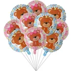 10 шт., надувные фольгированные гелиевые шары, 18 цветов