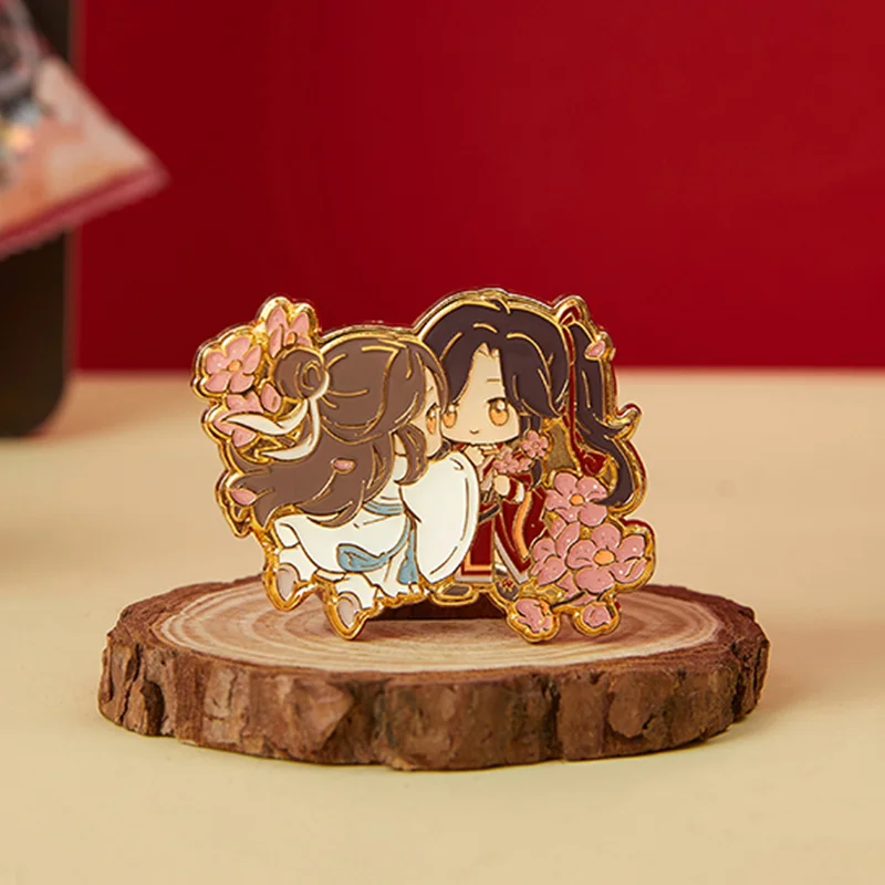 

Tian Guan Ci Fu Anime Hua Cheng Xie Lian Candy Metal Badge Creative Souvenir Button Brooch Pins Collection Souvenir Pendant Gift