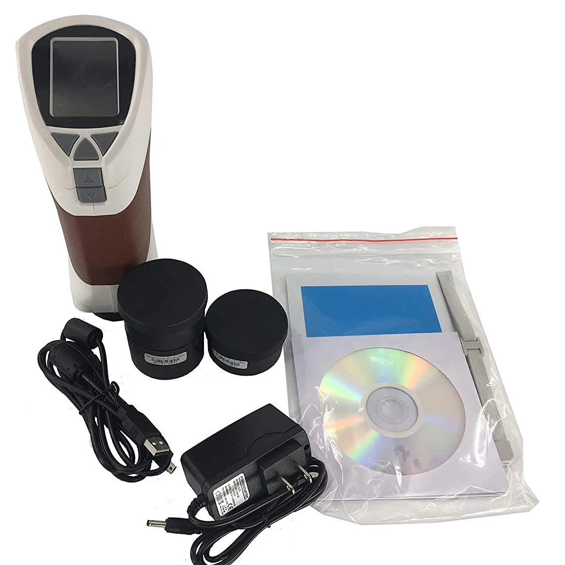 Цветовой Измеритель для пластиковых изделий разница в цвете измерение цвета