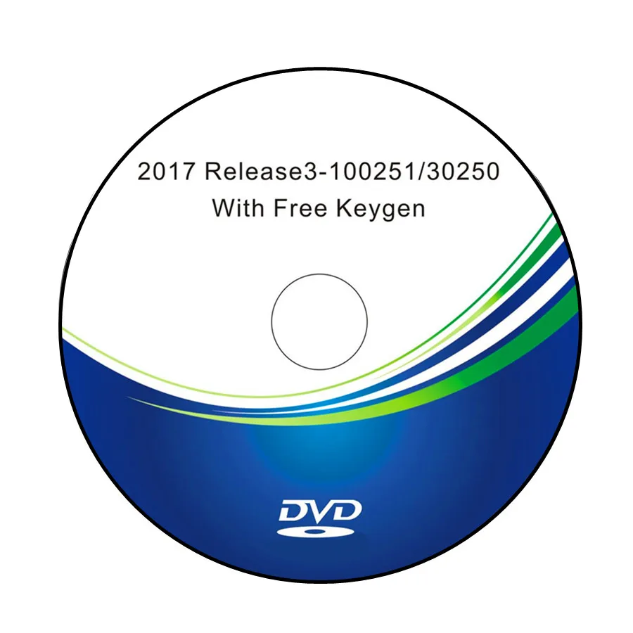 Новинка 2017.R3 Поддержка функций МКС Бесплатный Keygen DVD CD для OBDIICAT tcs Multidiag с