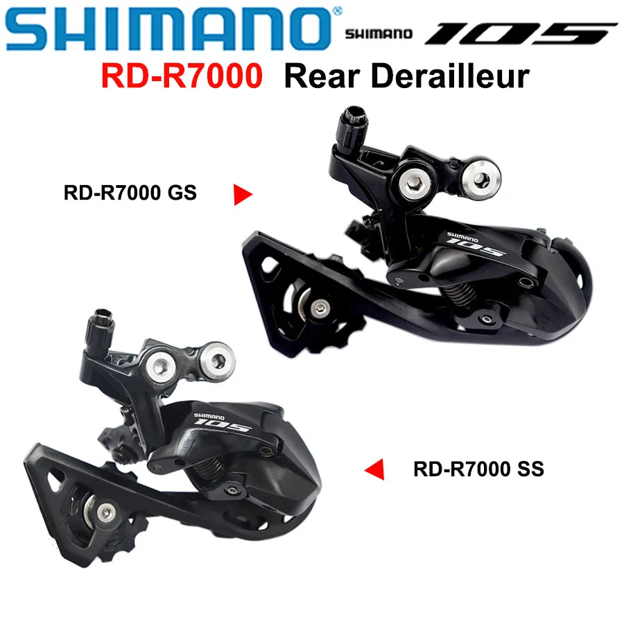 Задний переключатель передач SHIMANO 105 RD R7000 дорожный велосипед 5800 SS GS дорожные