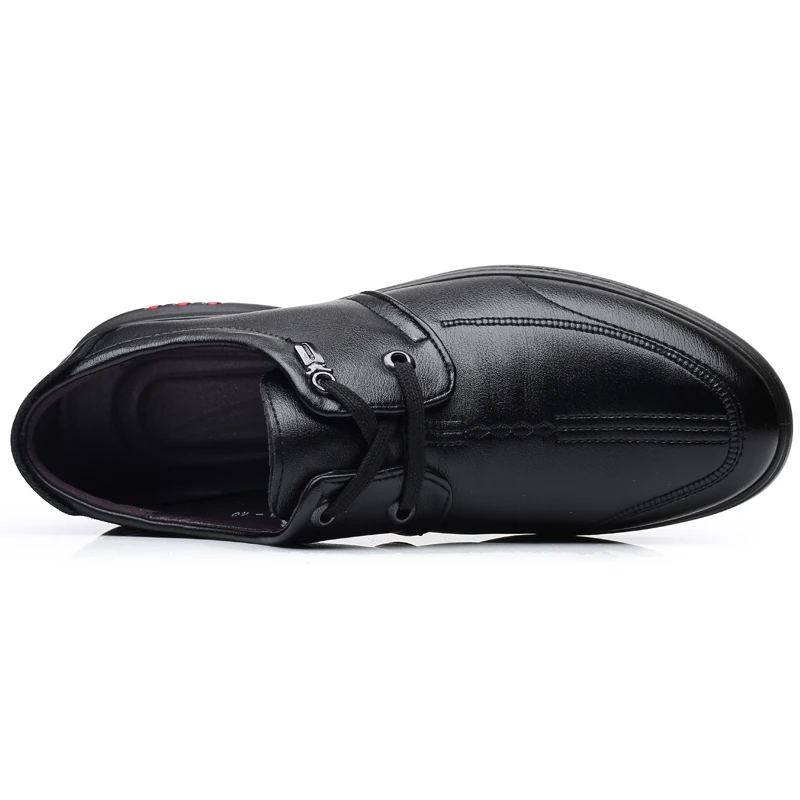 

Best Selling Mens Dress Shoes Black Lacing Men Pu Leather Footwear Flats Office Male Shoes Wearable Adult Business Shoe