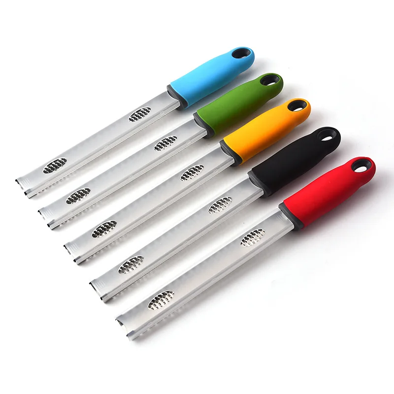 Терка для сыра с лимонным зестером инструмент лимонного Zester имбиря аксессуары