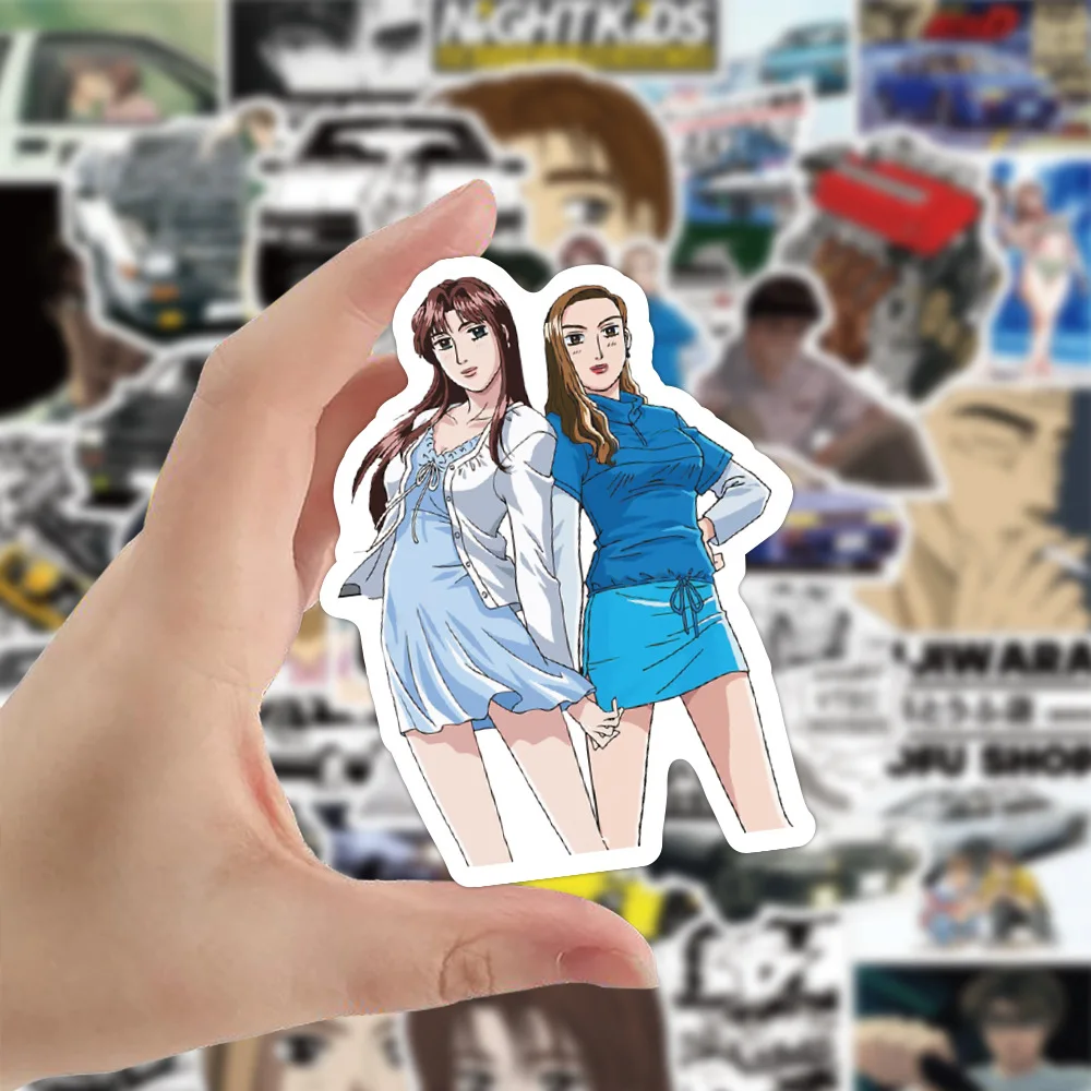 Наклейка Начальная D для ноутбука сделай сам водонепроницаемый стикер