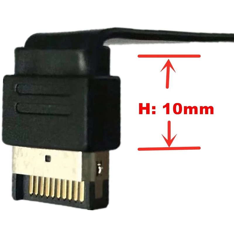 USB-C Панель кабель крепление заголовка материнской платы удлинитель адаптер