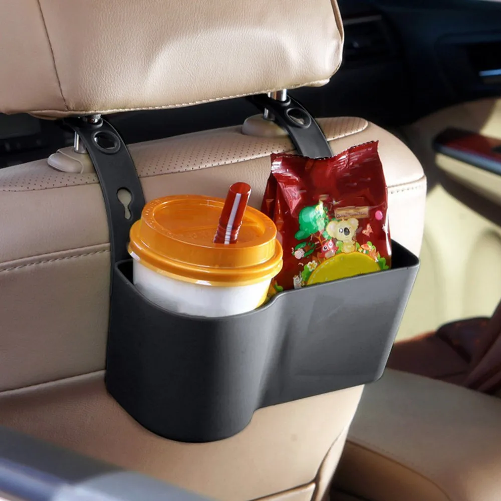 

Car Cup Holder Car Headrest Seat Back Mount Organizer Multifunction Vehicle Cup Drink Holder Stand Boxes Storage Box