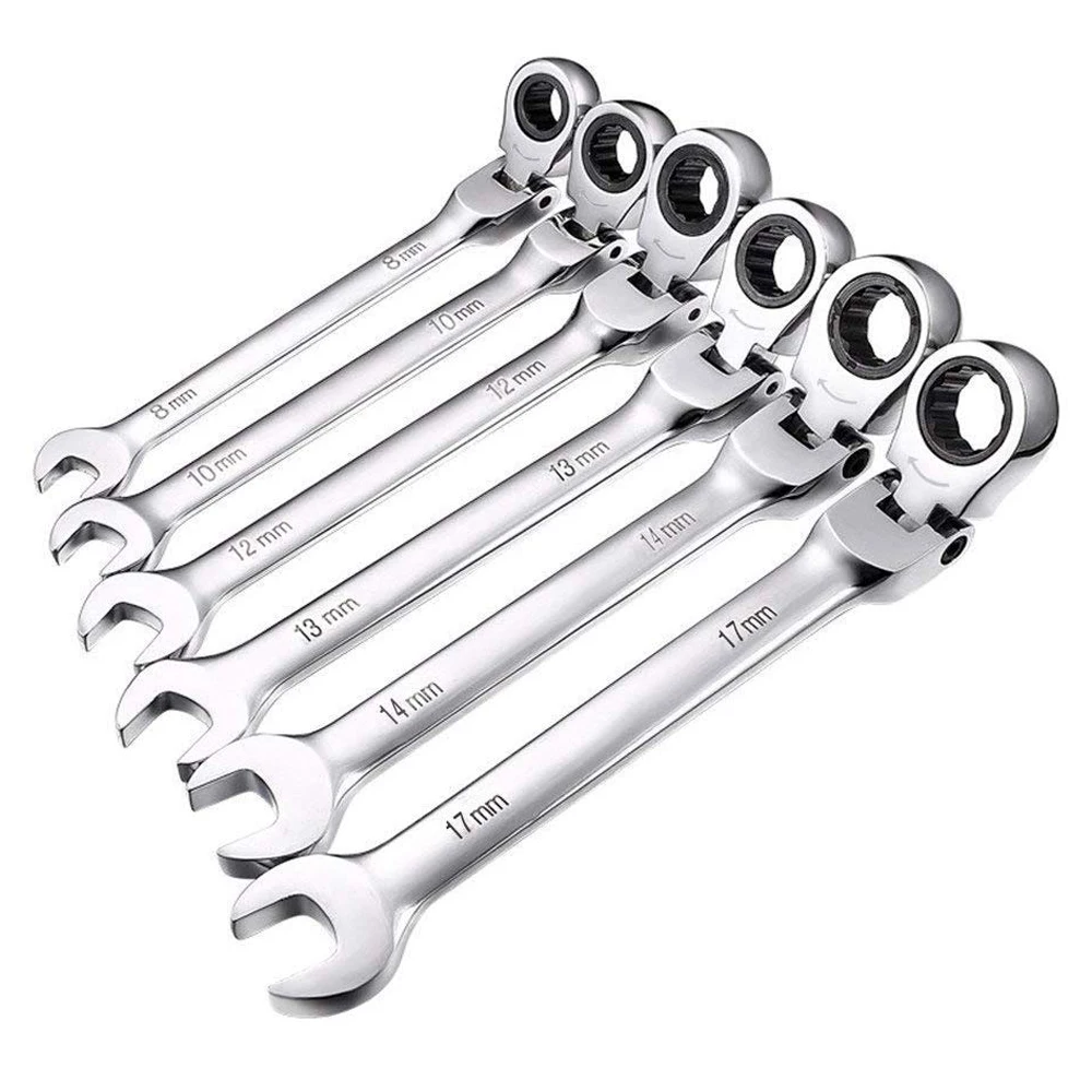Набор гаечных ключей с храповым механизмом универсальные гаечные ключи