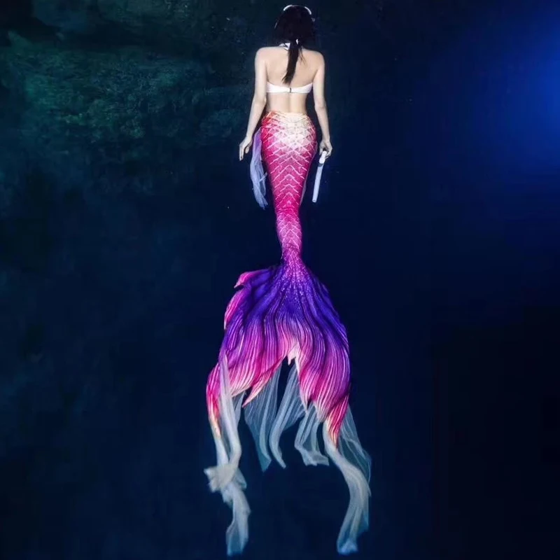 

Adult Big Mermaid Tail Kids Girl Women Men Mermaid Tail with Flipper Beach Mermaid Costume for Photo Shooting Beauty Women Tails