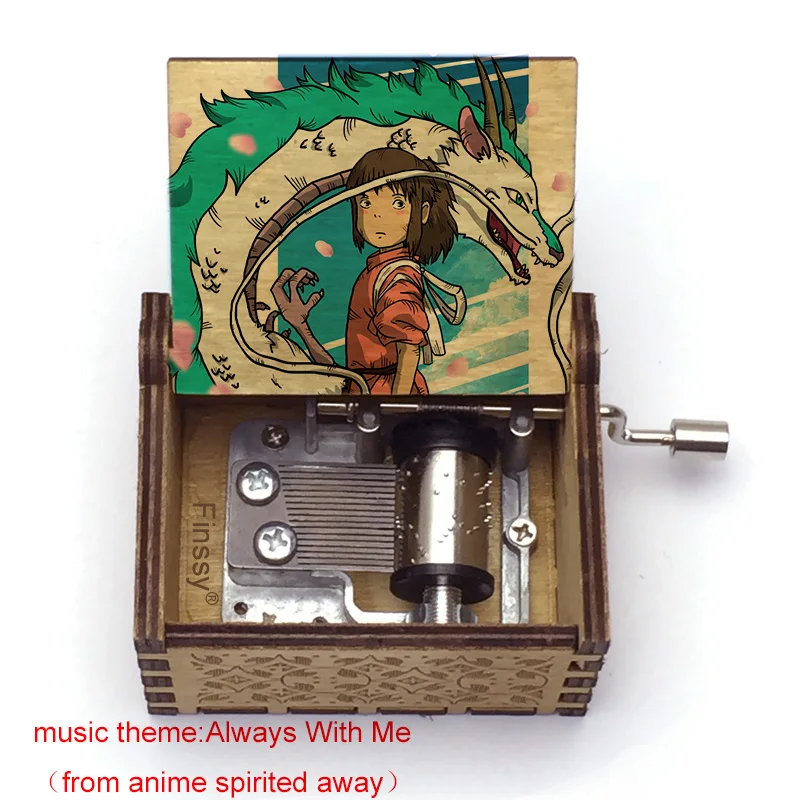 Новейшая деревянная музыкальная шкатулка всегда со мной с пиратами подарок на