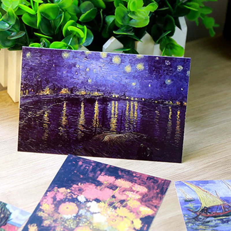 Набор декоративных открыток для скрапбукинга 30 шт. открытка-картина x дневник