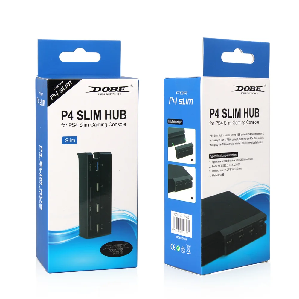 4 порта s PS4 Slim Extend USB адаптер для игровой консоли Play Station Игровая консоль usb-хаб 3 0