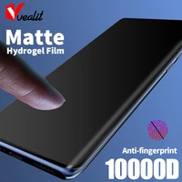 anti fingerprint matte hydrogel film for huawei p50 p40 p30 lite p smart nova 5 5i 5t 6 7 8 se 9 pro screen protector not glass