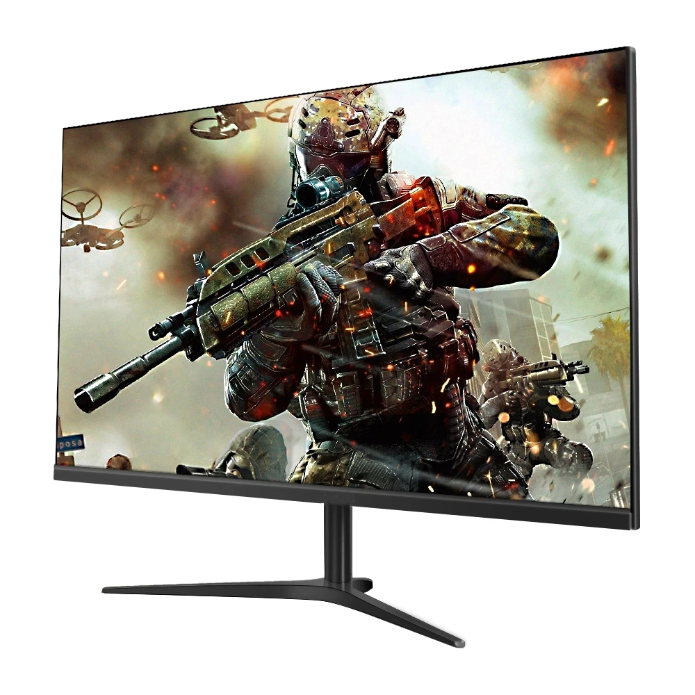 Монитор 24 дюйма 75 Гц для ПК Curvo Ips ЖК-дисплей HD настольных игр экран компьютера