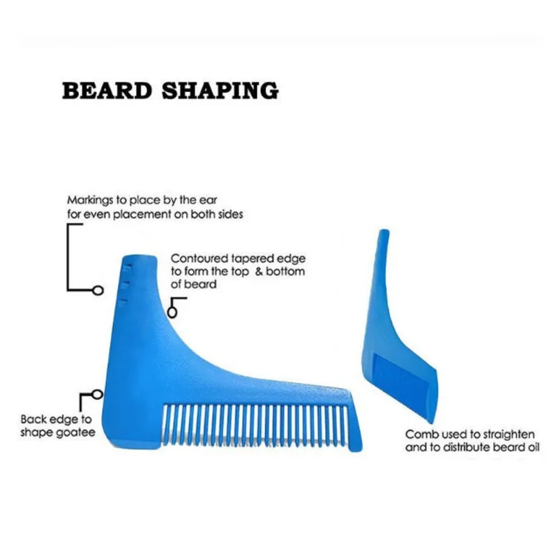 Для мужчин расческа в виде усов дизайн бороды гребень для человек джентльменском