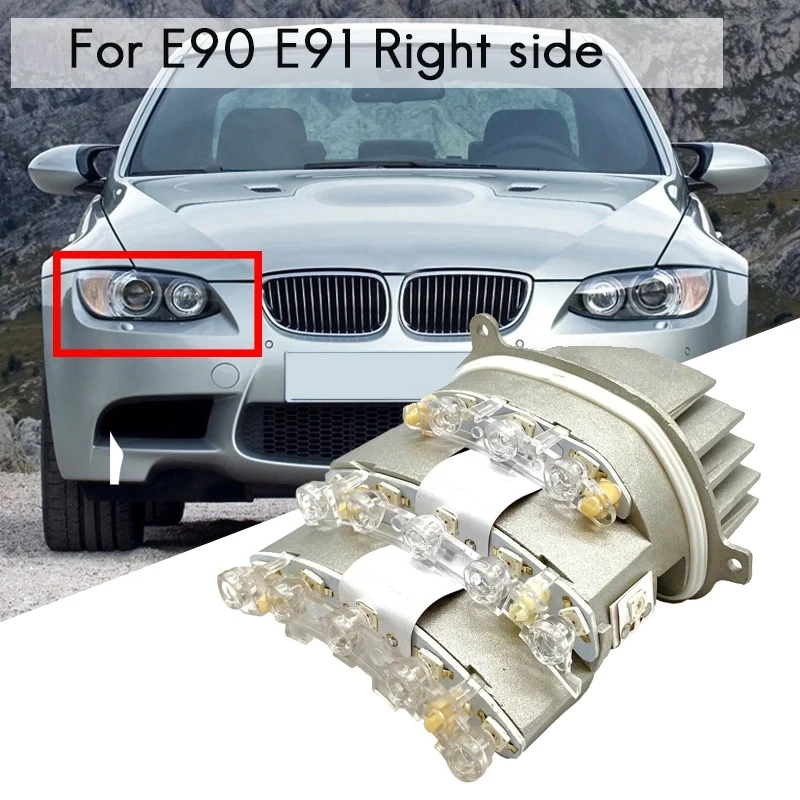 

Новинка для-BMW E90 E91 LCI 328I 335I M3 правая сторона светодиодсветодиодный лампа указателя поворота диодный индикатор модуль 63127245814