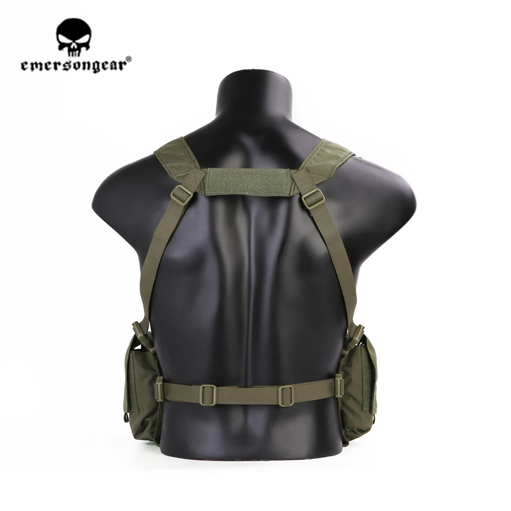 Emersongear Emerson MF Стиль Тактический нагрудная установка UW Gen IV охотничий жилет Ranger Зеленый жгут Сплит передний Перевозчик CS Военная Экипировка