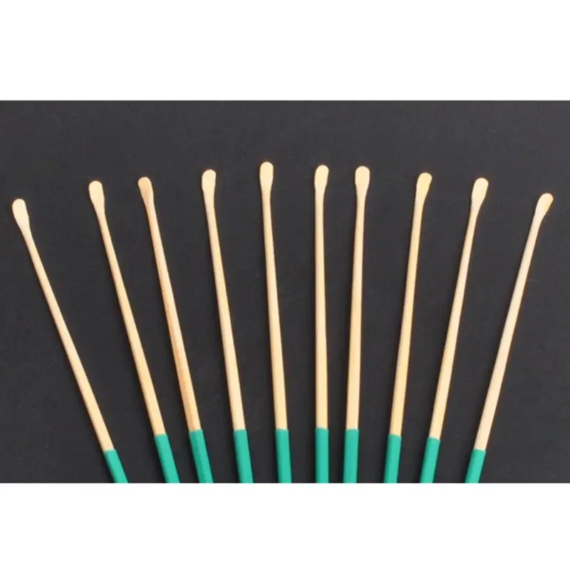 Новинка 2021 1 шт. Бамбуковая деревянная ложка для чистки ушей противоскользящая