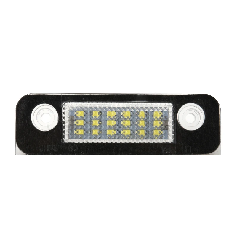 2PCS 12V White LED License Number Plate Light No Error For Ford Fiesta Fusion Mondeo MK2 | Signal Lamp