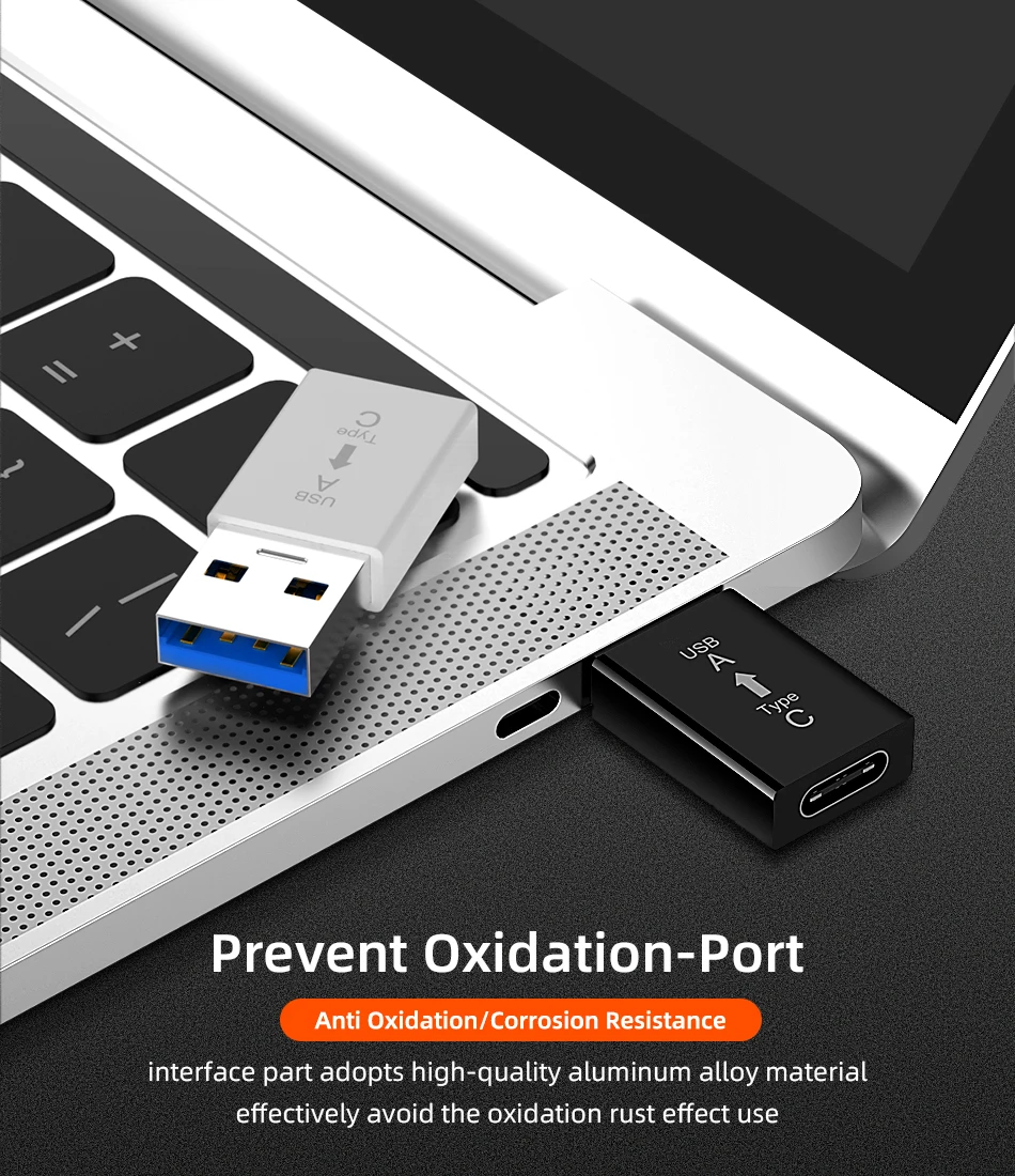 USB папа к type-c гнездовой разъем для зарядки Тест 3,1 USB C Женский жесткий диск USB 3.0a Мужской конвертер для huawei Xiaomi samsung