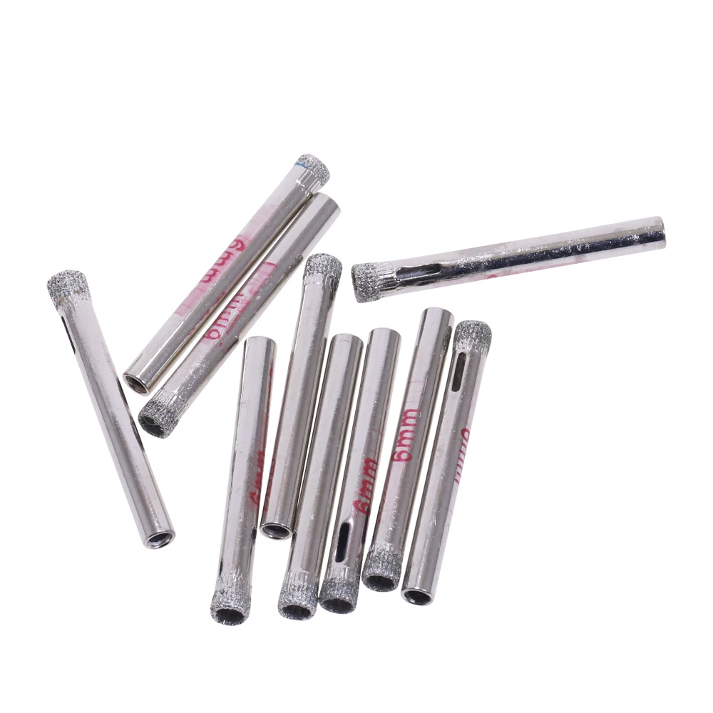 Алмазные сверла 6 мм 10 шт. инструмент для сверления пила керамическая плитка