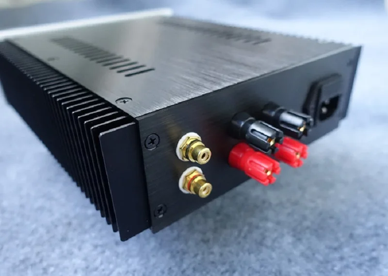 BRZHIFI BZ2107 серии двойной радиатор алюминиевый чехол для усилителя мощности