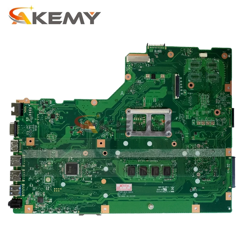 Akemy X75A материнская плата для ноутбука ASUS X75VD X75V X75 тест оригинальная 4G Оперативная