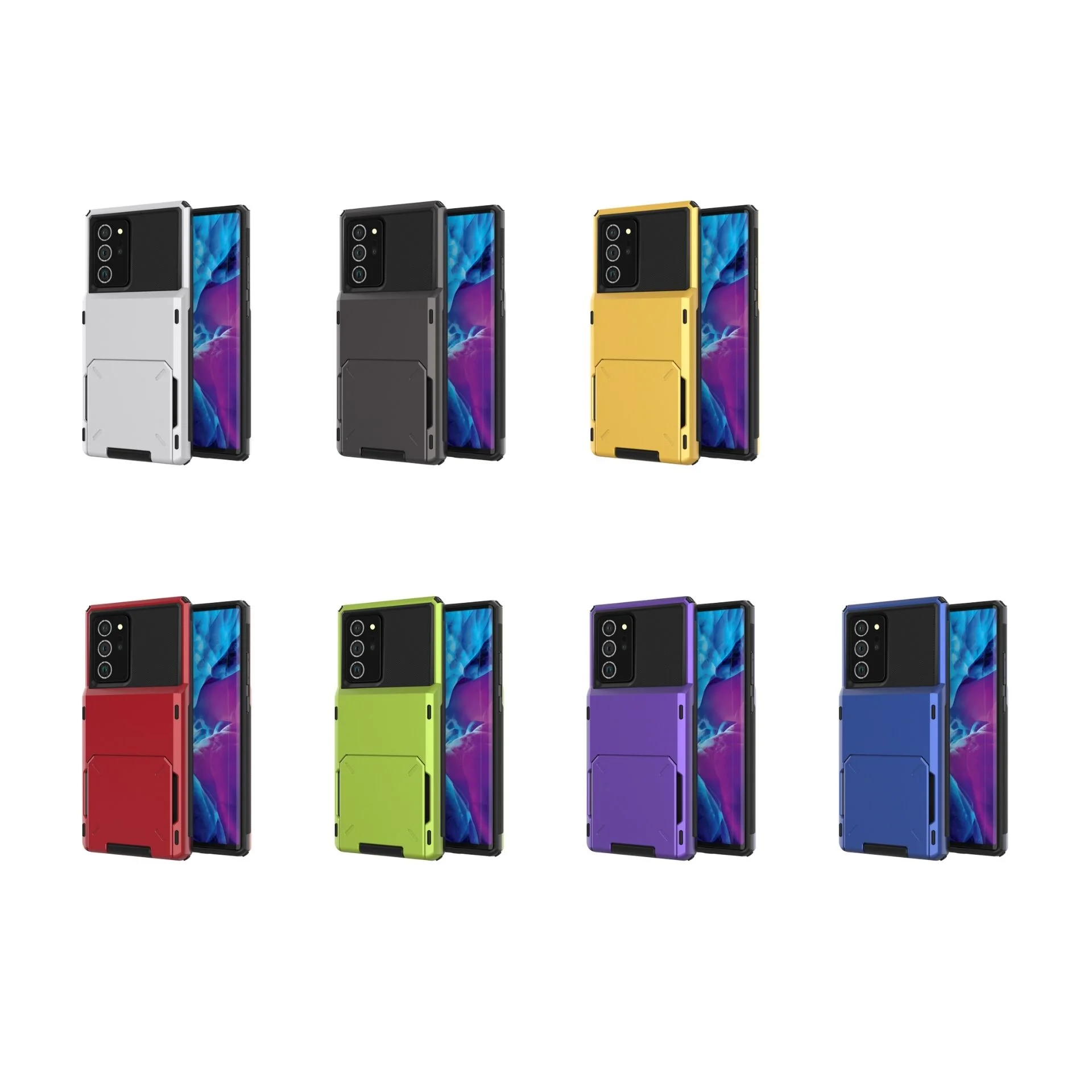 

Чехол-книжка для Samsung Galaxy Note 20 Ultra, S20 Ultra, S20 FE, Note 10, S10 Plus, S9, с защитой от падений
