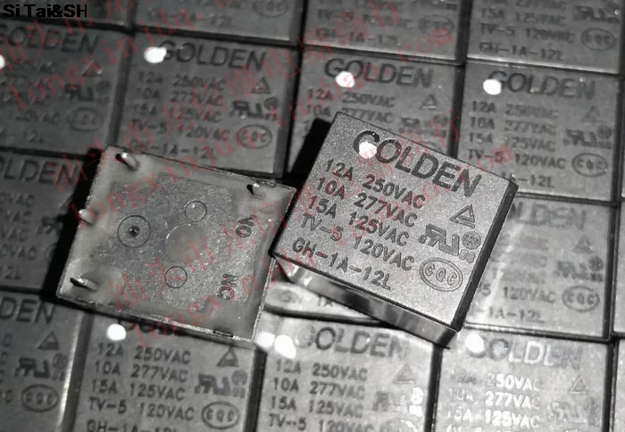 

100%Original New GH-1A-12L 4PINS 15A 12VDC Power