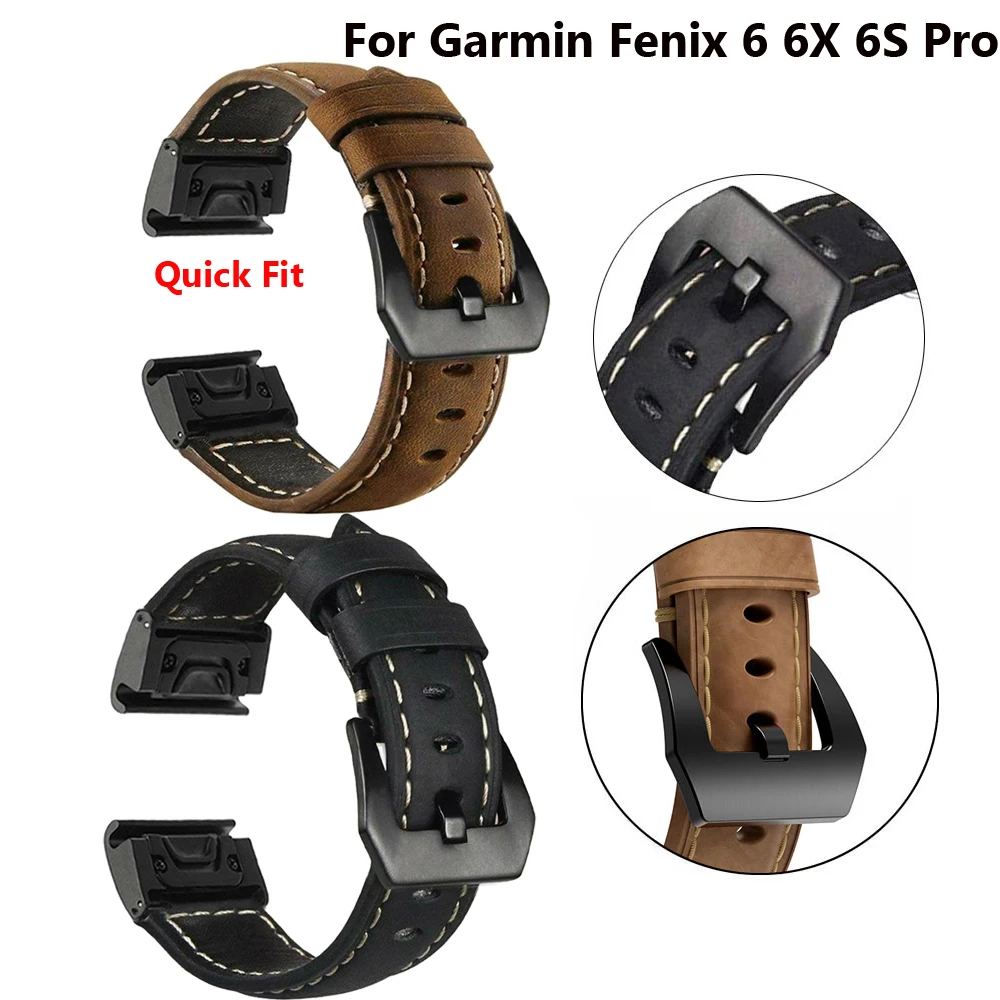 

20 22 26 мм смарт-часы ремешок для Garmin Fenix 6 6S 6X 5X 5 5S 3HR D2 S60 GPS часы быстросъемный силиконовый браслет Easyfit