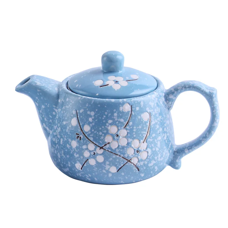 Новый чайный набор высококачественный костяной фарфор снежный бутылка для