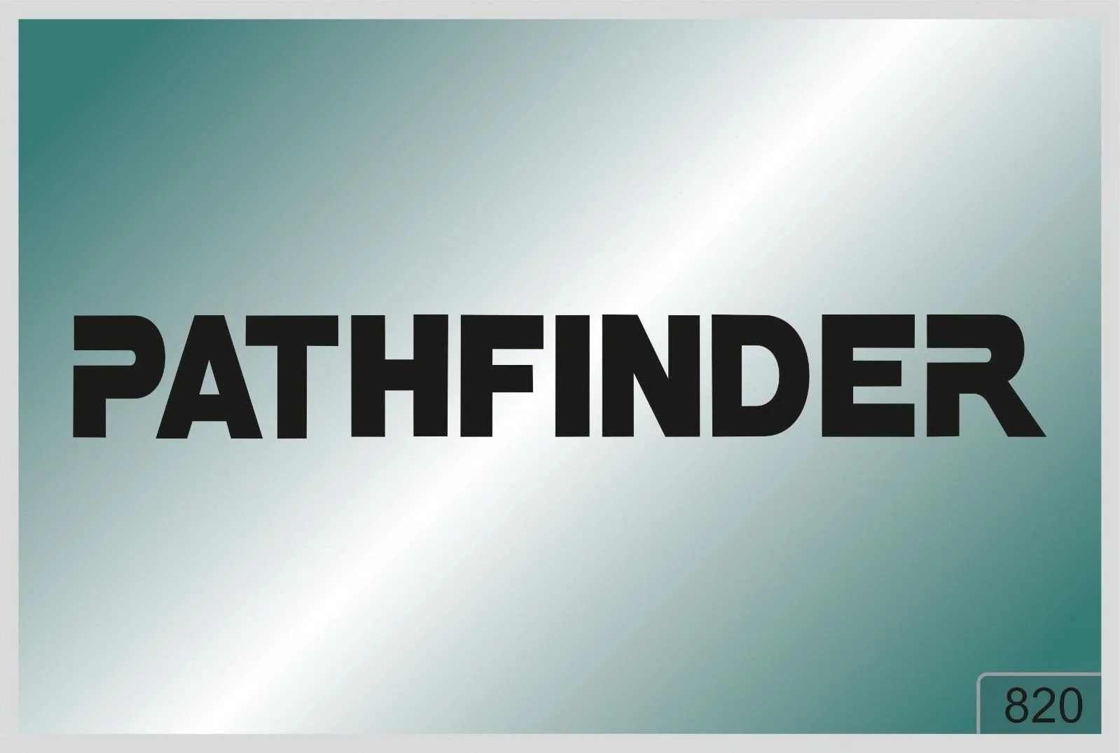 

Для PATHFINDER -2 шт. Высококачественные наклейки разных цветов 820