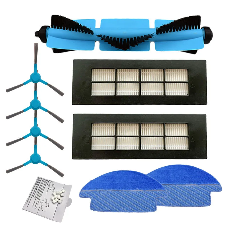 Фильтр Hepa с роликовой щёткой боковая щетка фильтр для резервуара воды пылесосов