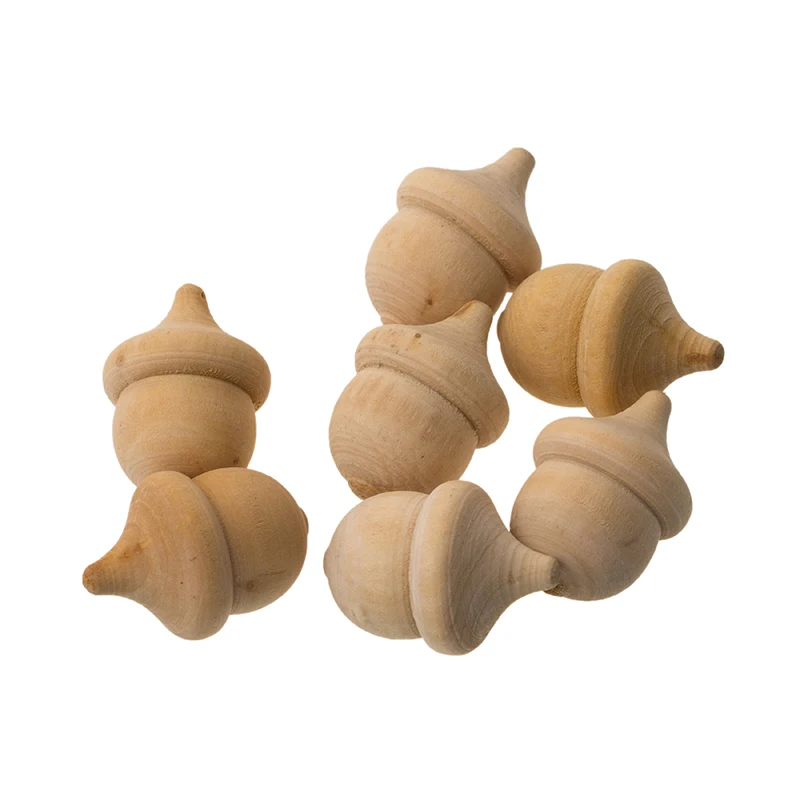 

10pcs Wooden Unfinished Doll Toy DIY Color Crafts Mini Wood Peg Doll Bodies Home Decoration Ornament Arts Crafts Supplies