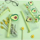 1 шт. чехол для карандашей, школьный пенал с авокадо, чехол для карандашей, планшетов, канцелярские принадлежности