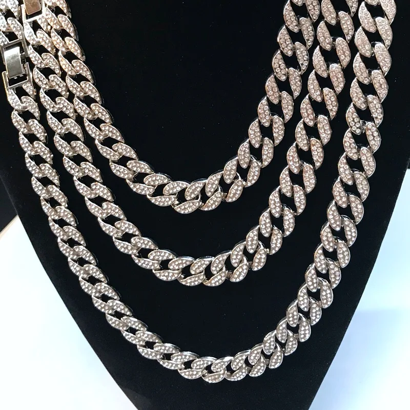 2021 европейские и американские Аксессуары для трендеров кубинская цепочка Модная