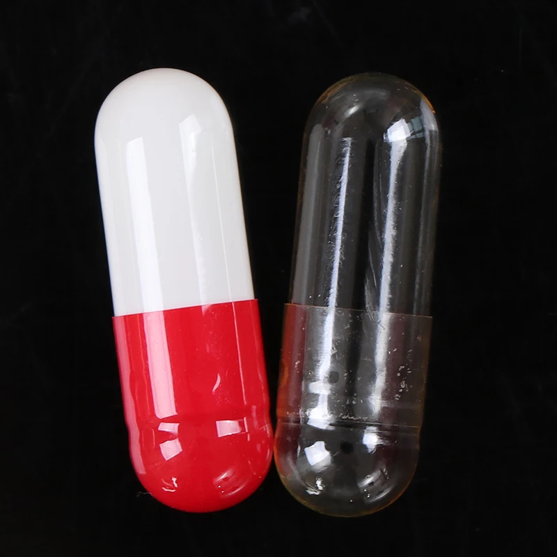 

1000Pcs Empty Hard Vacant Gelatin Capsule Size 00# Gel Medicine Pill Vitamin Capsule Hollow Shell