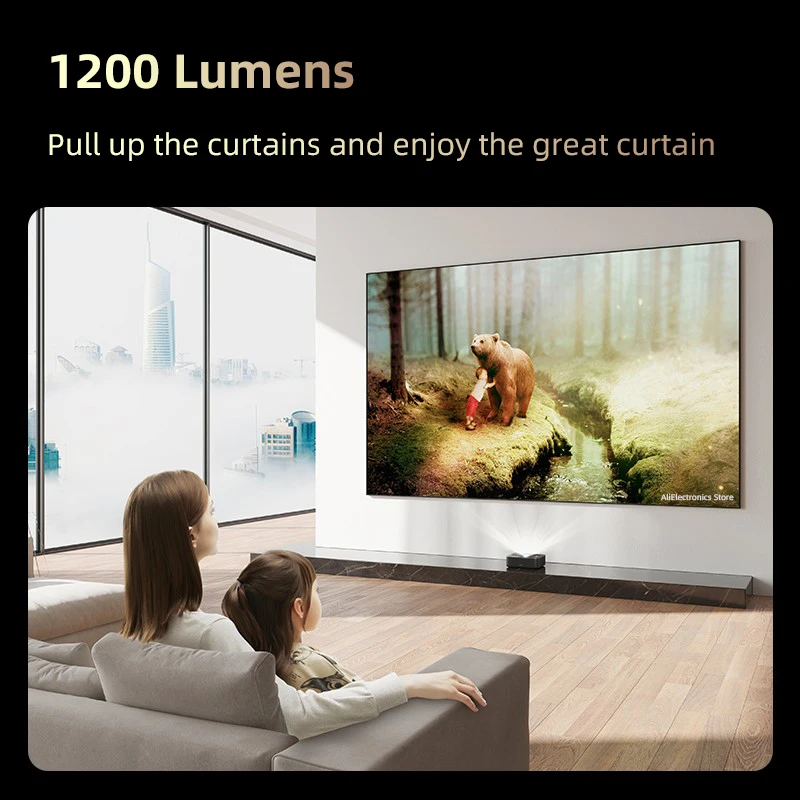 Новый лазерный проектор Xiaomi Fengmi UST 1080P ультракороткий 3D кинотеатр умный HDR