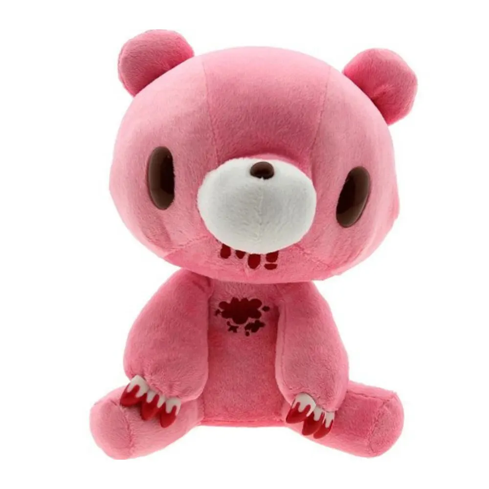 Мрачный Медведь плюшевая игрушка кровавый розовый медведь мягкая набивная