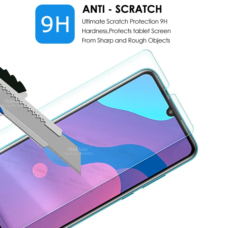 Закаленное стекло 2 в 1 для honor 9a Защитное huawei 9s 9c honer 9 a s c 9H Защитная пленка