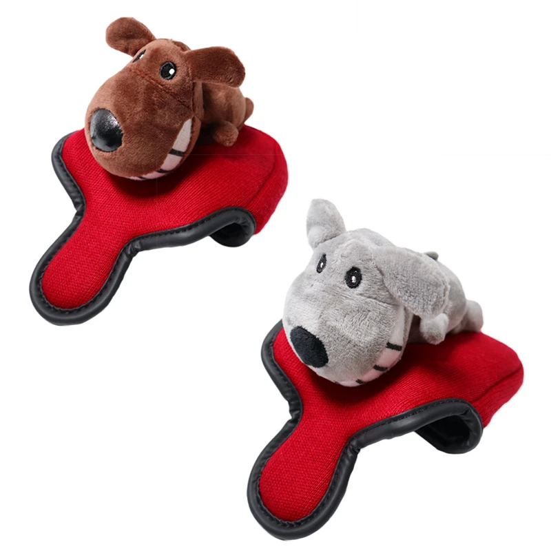 

Golf Club head cover Putter Cover 1pcs Knitted material Animal accessory style Magnet Closed