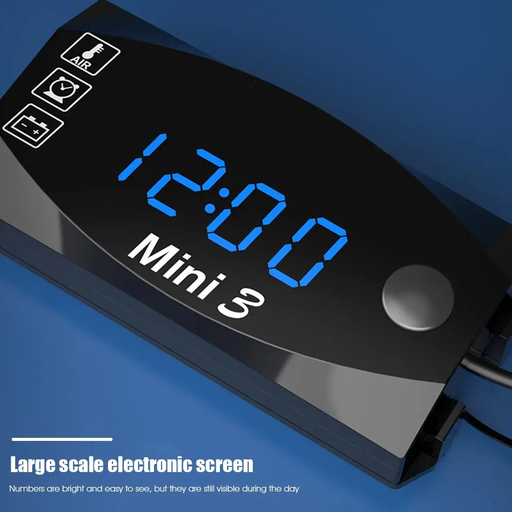 12 В постоянного тока светодиодный цифровой дисплей вольтметр панель измерителя