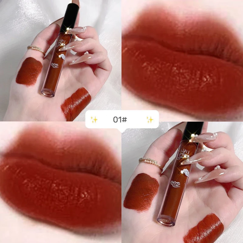 Набор матовых бархатных водостойких помад 5 шт./компл. стойкий тинт для губ